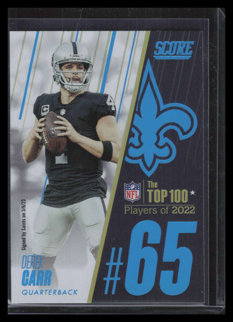 2023 Score Top 100 65 Derek Carr