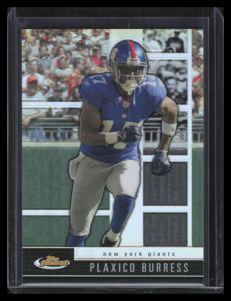 2008 Finest Black Refractor/Xfractor 56 Plaxico Burress 56/99