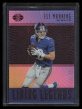 2018 Panini Illusions Living Legends Red 9 Eli Manning 24/99