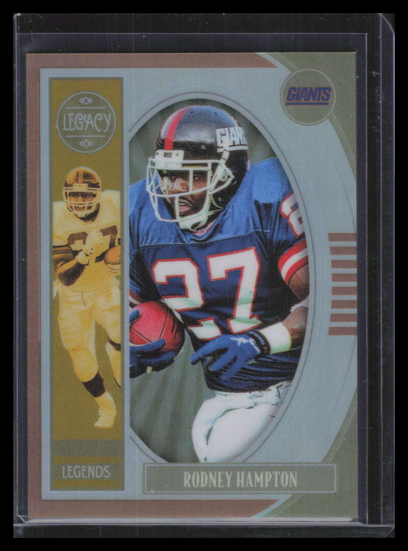 2019 Panini Legacy Premium Edition Bronze 134 Rodney Hampton 33/35