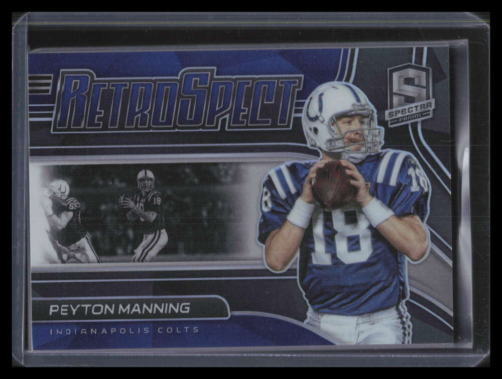 2021 Panini Spectra RetroSpect 7 Peyton Manning 137/149
