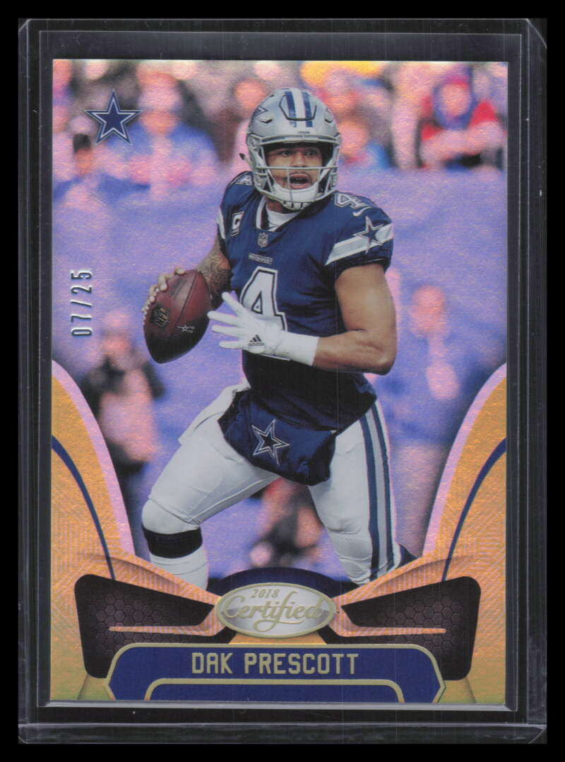 2018 Certified Mirror Gold 36 Dak Prescott 7/25