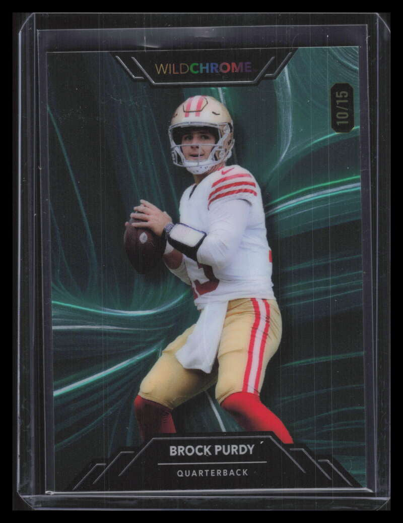 2023 Wild Card WildChrome Pro-Look WildLight WCLPR Brock Purdy 10/15