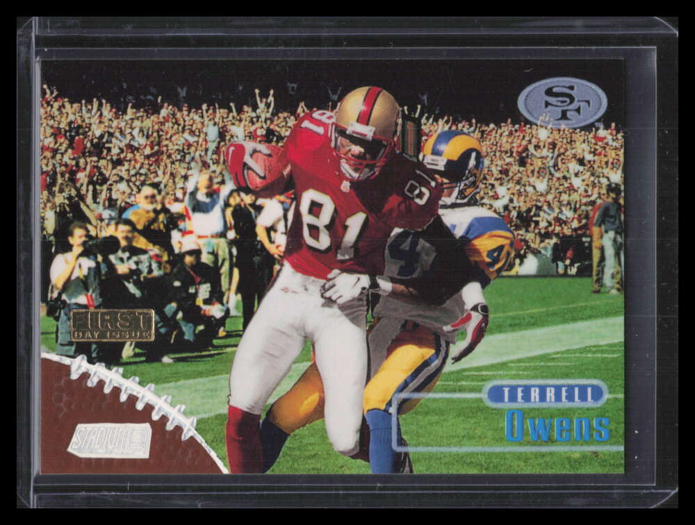 SOLD 152327 1998 Stadium Club First Day 38 Terrell Owens 139/200