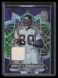 2021 Panini Spectra Epic Legends Materials Neon Green Cris Carter Jersey 25/25