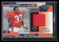 DELETE 152398 2002 Leaf Certified Fabric of the Game 31 Tony Dorsett Jersey 83/100