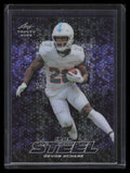 2023 Leaf Trinity Steel Iron Purple Donut Circles s26 Devon Achane Rookie 6/8