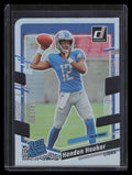 DELETE 152449 2023 Donruss Press Proof Silver Die Cut 329 Hendon Hooker RR Rated Rookie 39/75