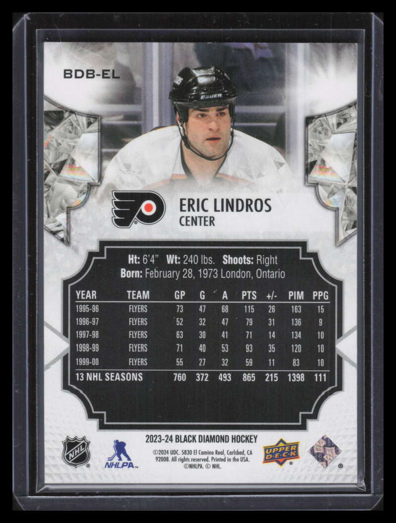 2023-24 Black Diamond BDBEL Eric Lindros 277/349
