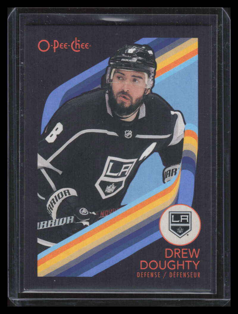 2023-24 O-Pee-Chee Retro Black 187 Drew Doughty 33/100