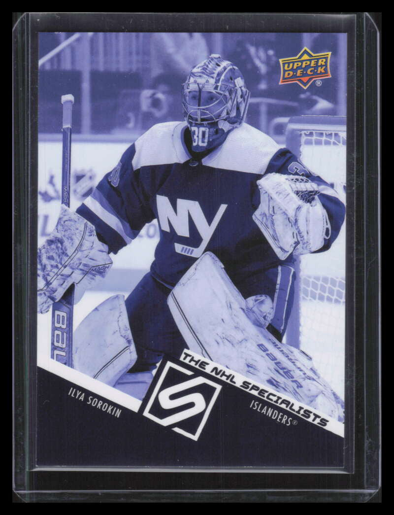 2023-24 Upper Deck The NHL Specialists ns58 Ilya Sorokin