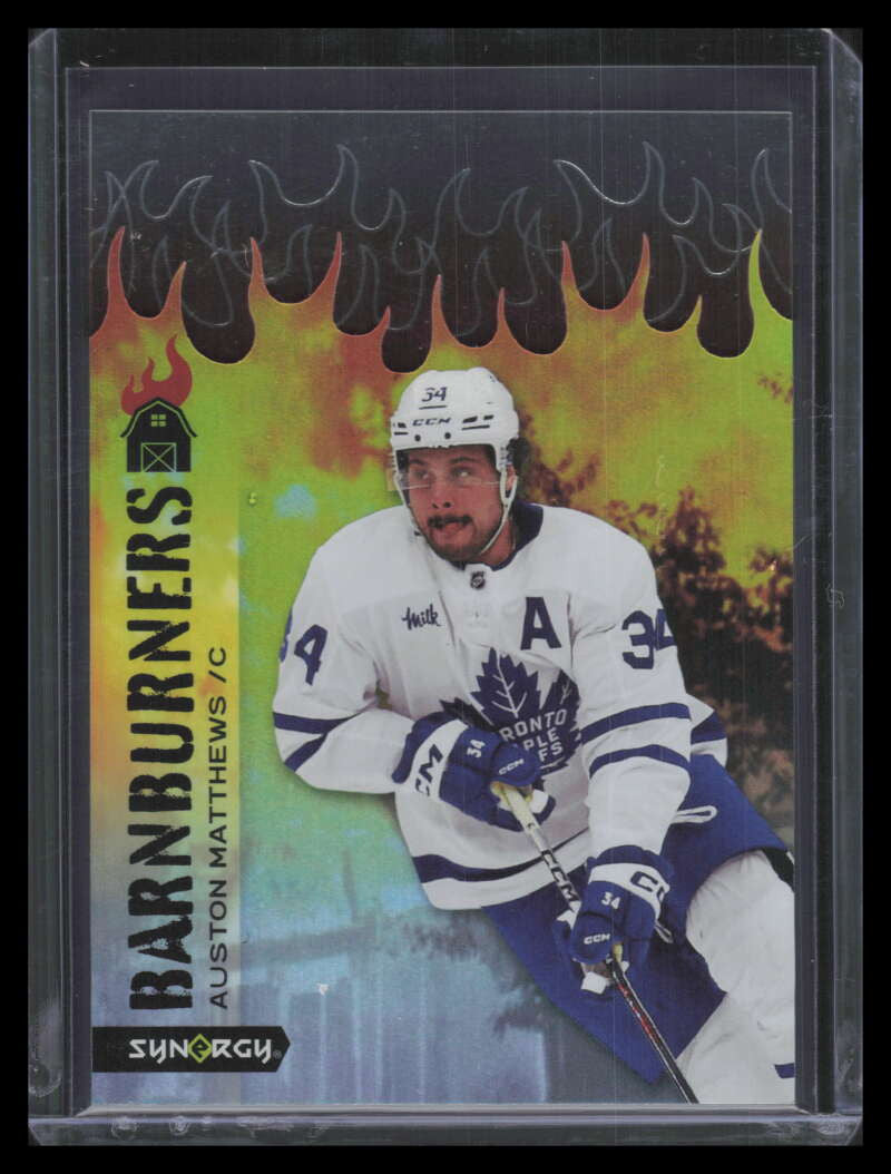 2023-24 Synergy Barnburners barn9 Auston Matthews
