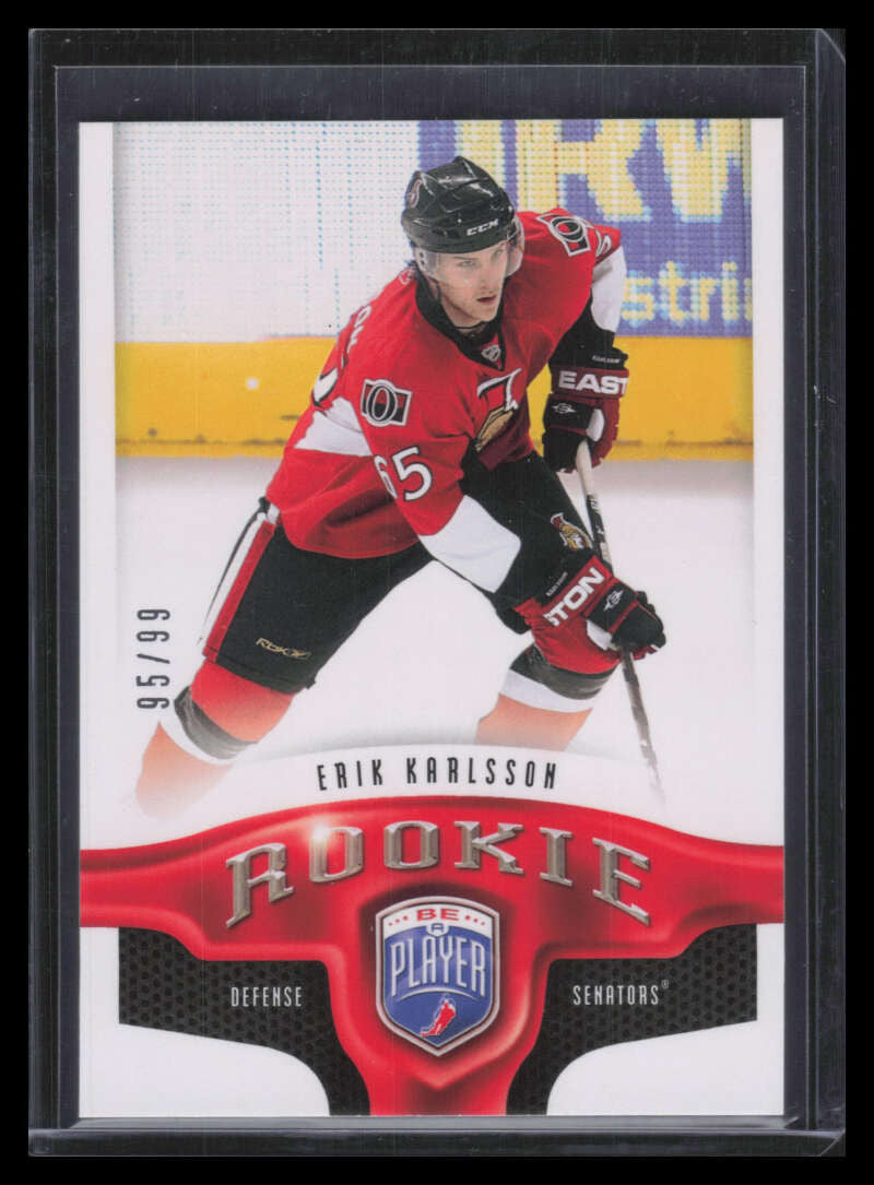 DELETE 152556 2009-10 Be A Player 244 Erik Karlsson Rookie 95/99