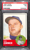 1963 Topps 439 Don Zimmer PSA 7 NM