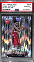 2015-16 Panini Prizm Prizms Flash Refractor 309 Kelly Oubre Jr. Rookie PSA 10