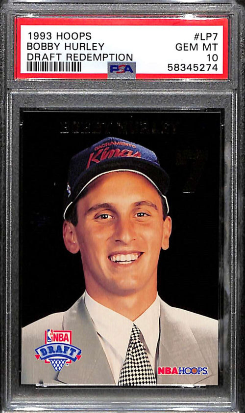 1993-94 Hoops Draft Redemption lp7 Bobby Hurley Rookie PSA 10 GEM MT