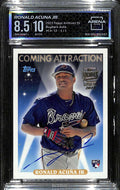 2023 Topps Archives Signature Series Ronald Acuna Auto 1/1 2018 RC ARENA 8.5