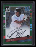 2017 Donruss Optic Rated '91 Retro Signatures Green Josh Bell Rookie Auto 3/5