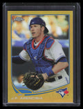 2013 Topps Chrome Gold Refractor 42 J. P. Arencibia 28/50