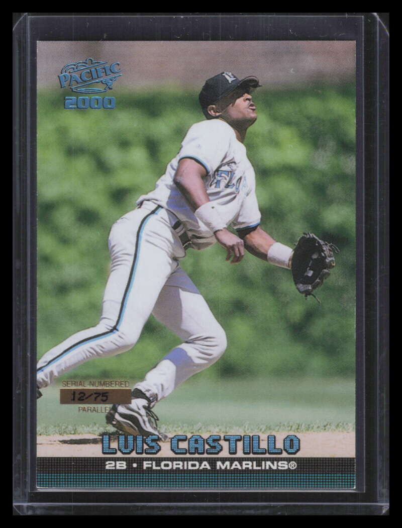 2000 Pacific Platinum Blue 173 Luis Castillo 12/75