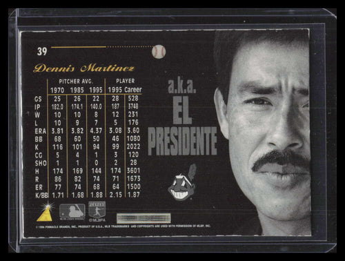 1996 Pinnacle Aficionado Artist's Proofs 39 Dennis Martinez