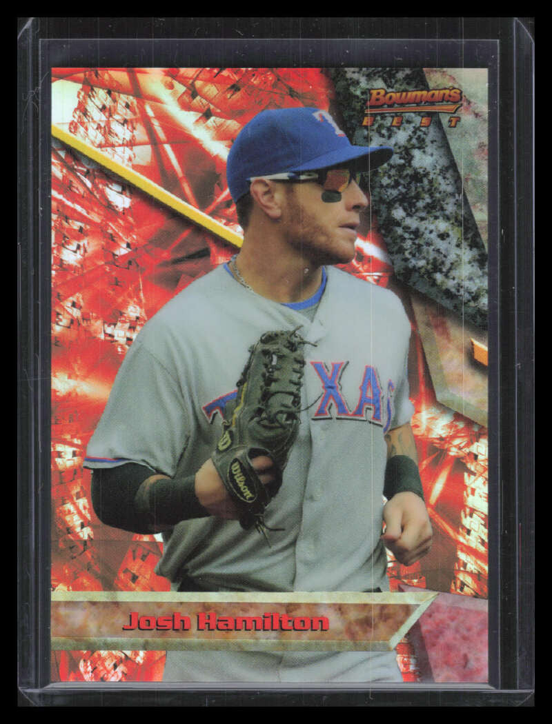 2011 Bowman Bowman's Best Refractor bb9 Josh Hamilton 4/99
