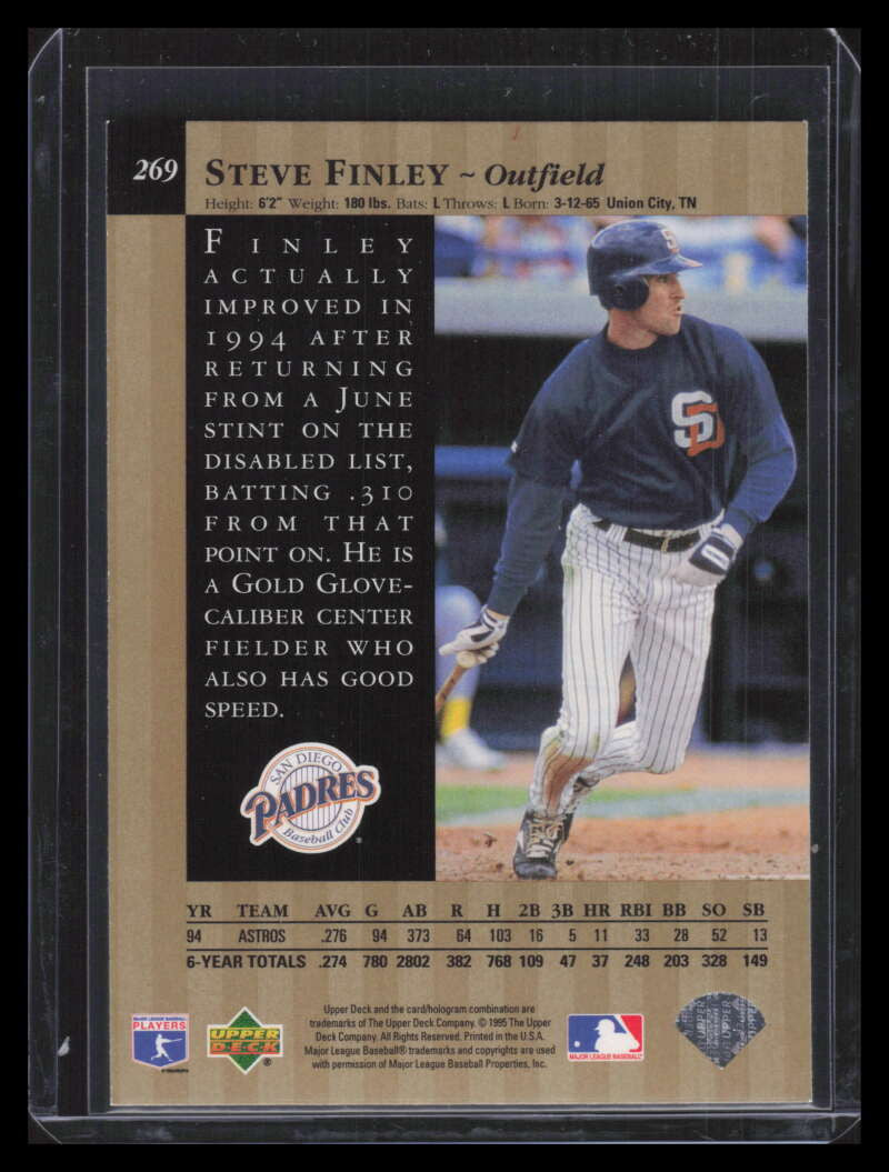 1995 Upper Deck Special Edition Gold 269 Steve Finley