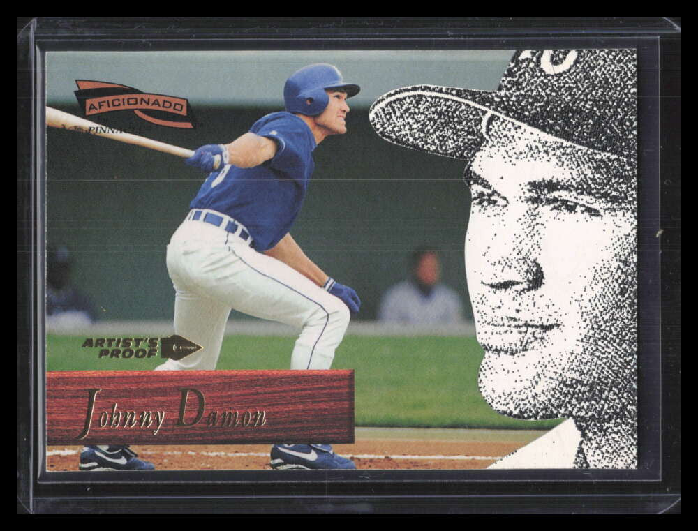 1996 Pinnacle Aficionado Artist's Proofs 128 Johnny Damon