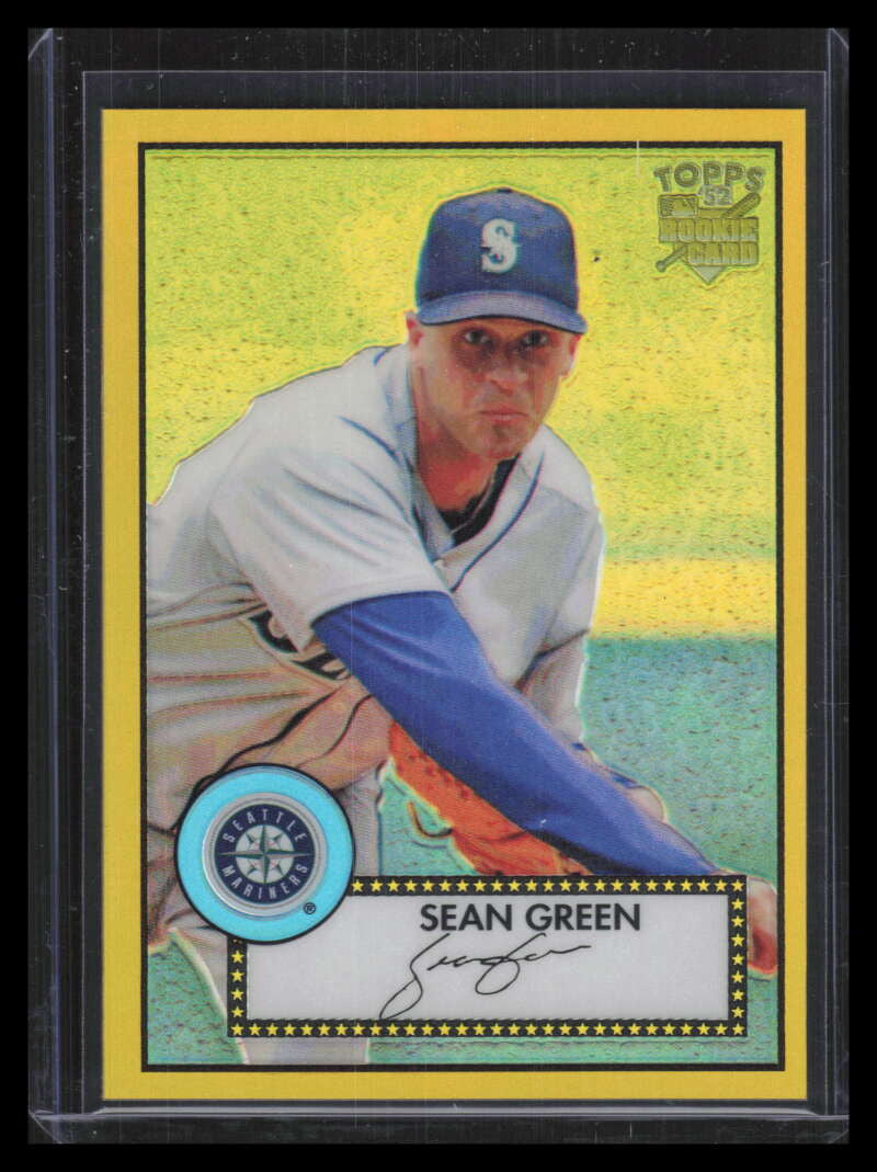 2006 Topps '52 Chrome Gold Refractor 23 Sean Green Rookie 44/52