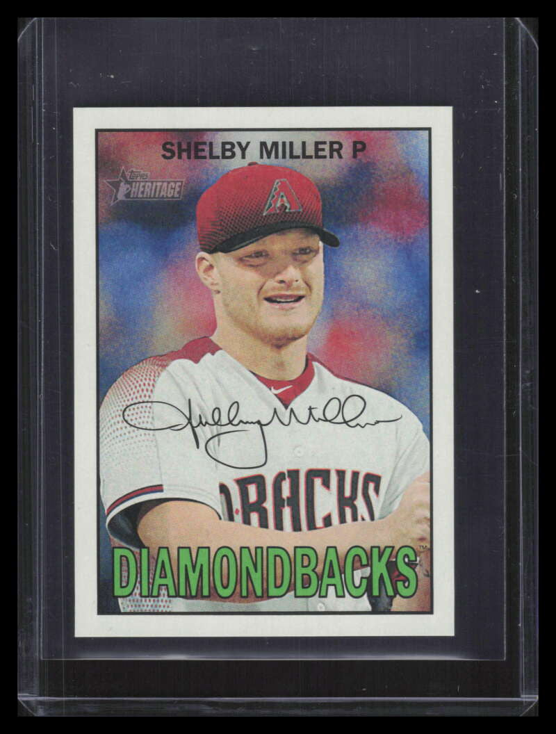 2016 Topps Heritage Mini 464 Shelby Miller 6/100