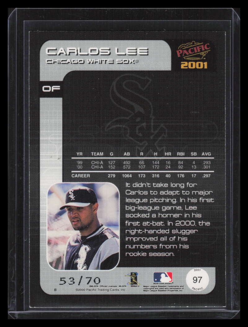 2001 Pacific Hobby LTD 97 Carlos Lee 53/70