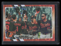 2021 Topps Orange Foil 195 Baltimore Orioles TC 14/299 Team Card