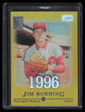 2004 Topps Tribute HOF Gold 76 Jim Bunning 86/96