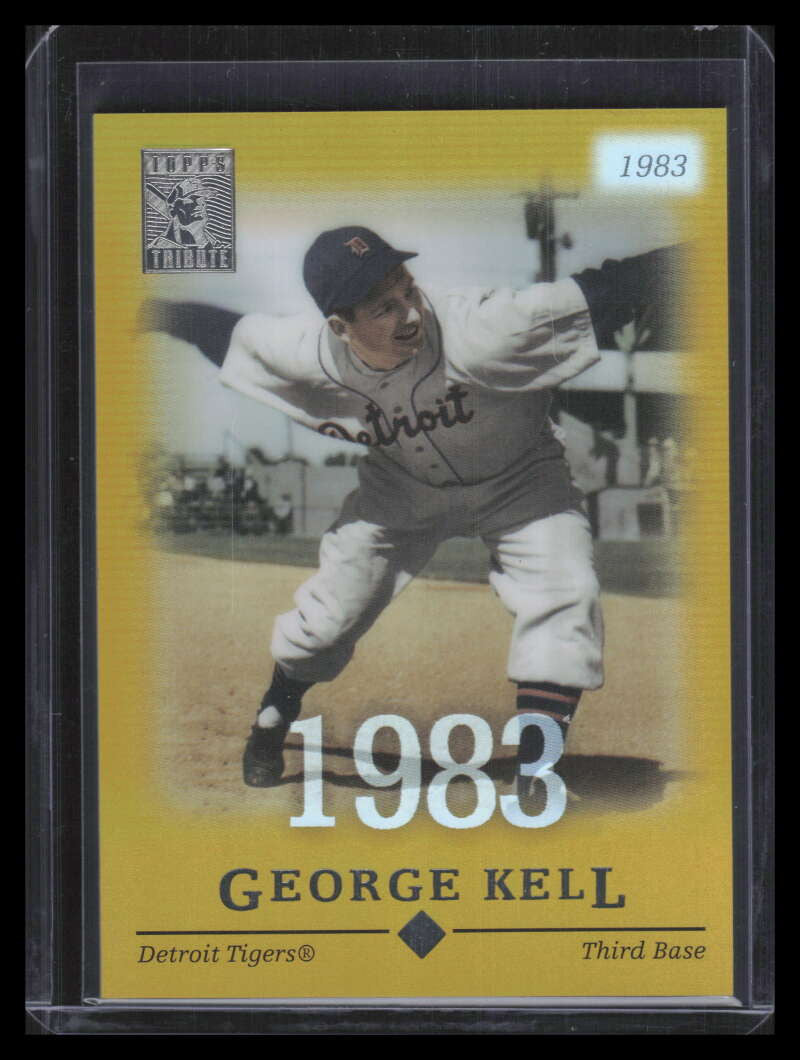 2004 Topps Tribute HOF Gold 56 George Kell 71/83