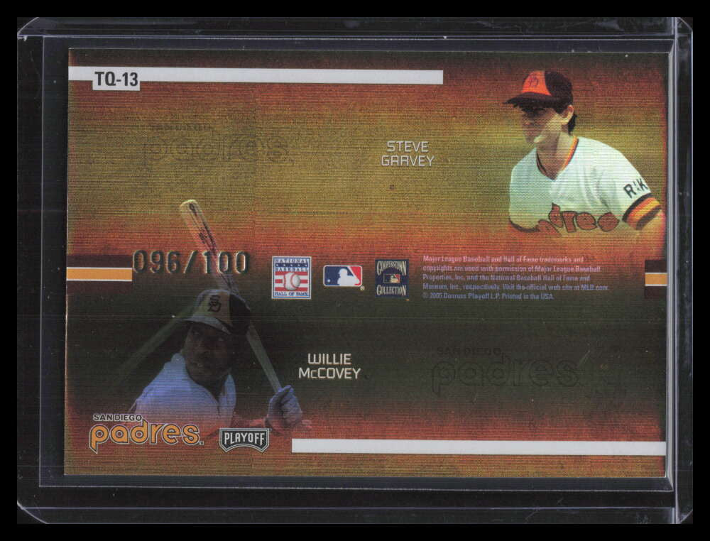 2005 Absolute Team Quads Spectrum tq13 Garvey McCovey Gwynn Henderson 96/100