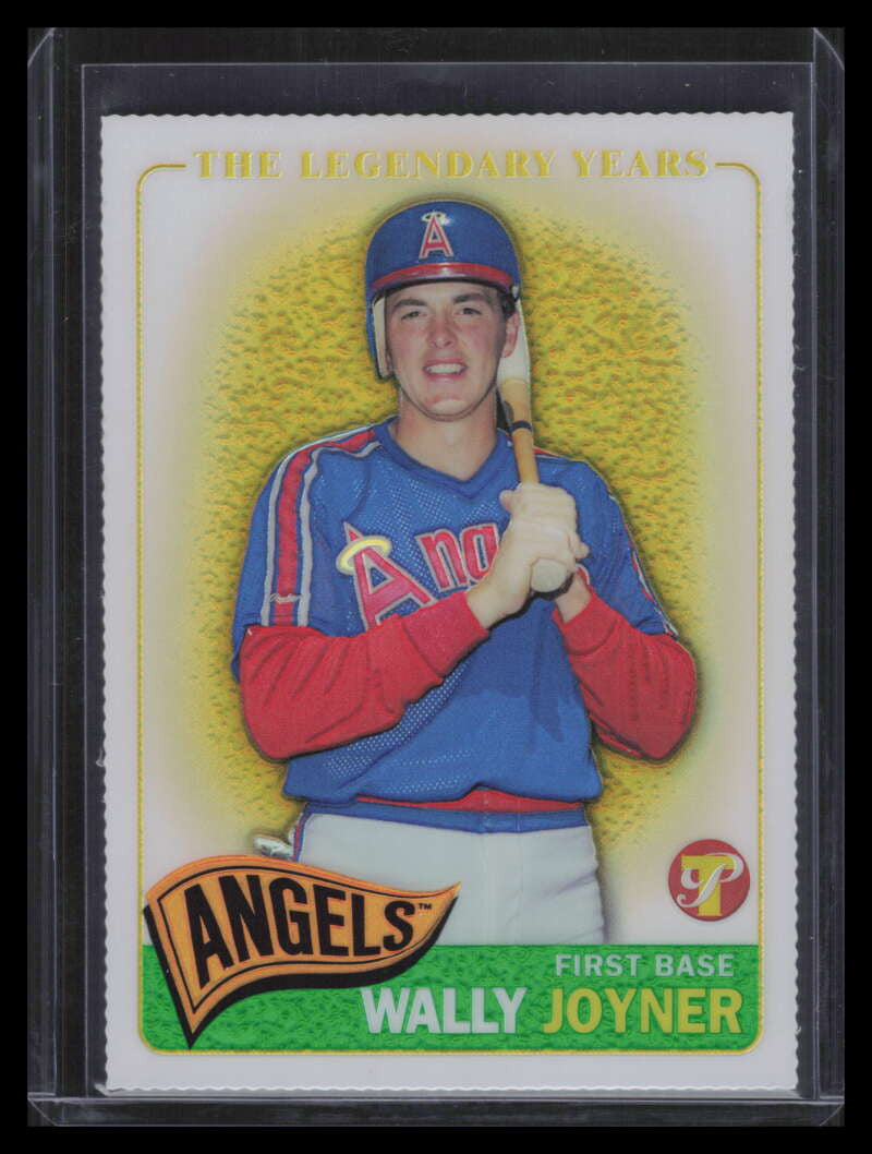 2005 Topps Pristine Legends Gold Die Cut Refractor 79 Wally Joyner 23/65