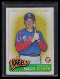 2005 Topps Pristine Legends Gold Die Cut Refractor 79 Wally Joyner 65/65
