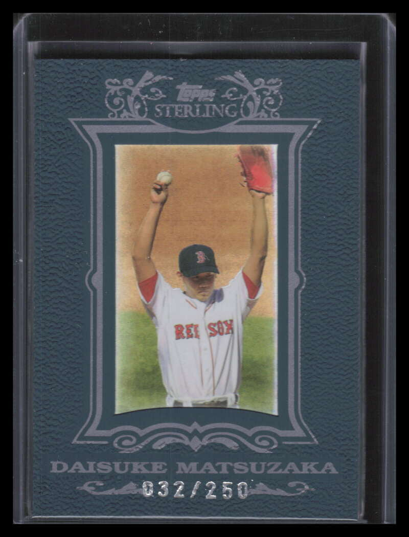 2007 Topps Sterling 249 Daisuke Matsuzaka Rookie 32/250