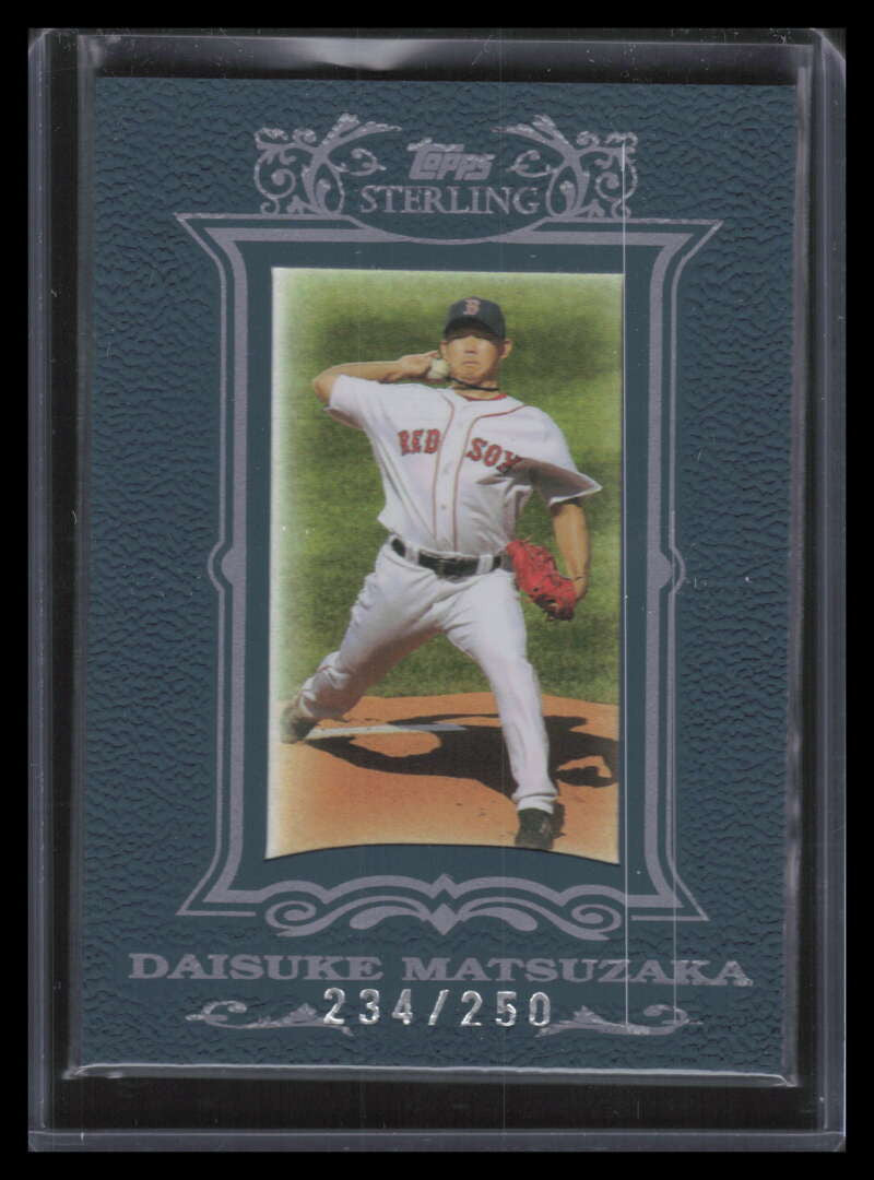 2007 Topps Sterling 245 Daisuke Matsuzaka Rookie 234/250
