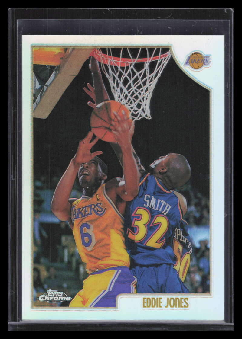 1998-99 Topps Chrome Refractor 103 Eddie Jones