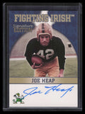 2003 TK Legacy Notre Dame Fighting Irish Autographs fi4 Joe Heap Auto