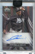 2024 Topps Chrome Black Autograph Refractor CBADWI Dontrelle Willis Auto 113/150