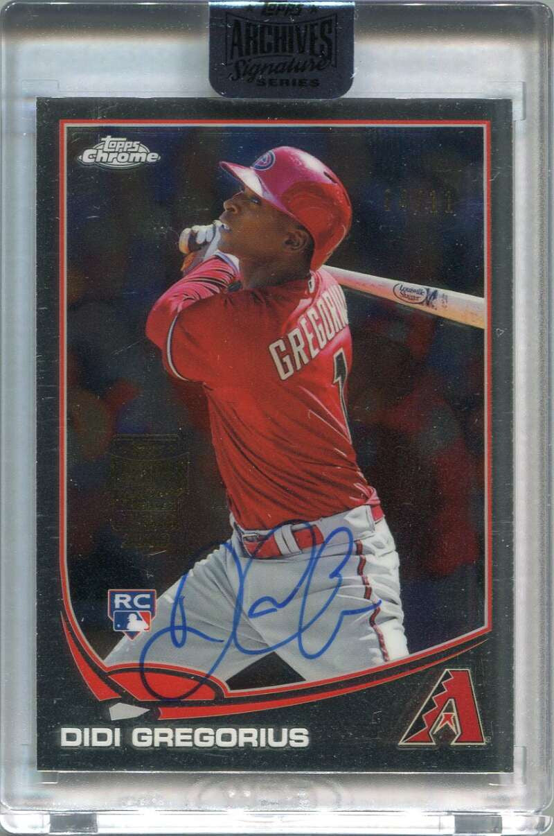 2018 Topps Archives Signature Series Didi Gregorius Auto 4/11 2013 Chrome Rookie