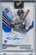 DELETE 153737 2024 Topps Pristine Autographs Blue Refractor Wade Meckler Rookie Auto 16/75