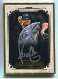 2014 Topps Museum Collection Framed Autographs Gold MCAACO Alex Cobb Auto 15/15