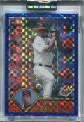 2003 Topps Chrome Traded Uncirculated X-Fractor t18 Omar Daal 12/25