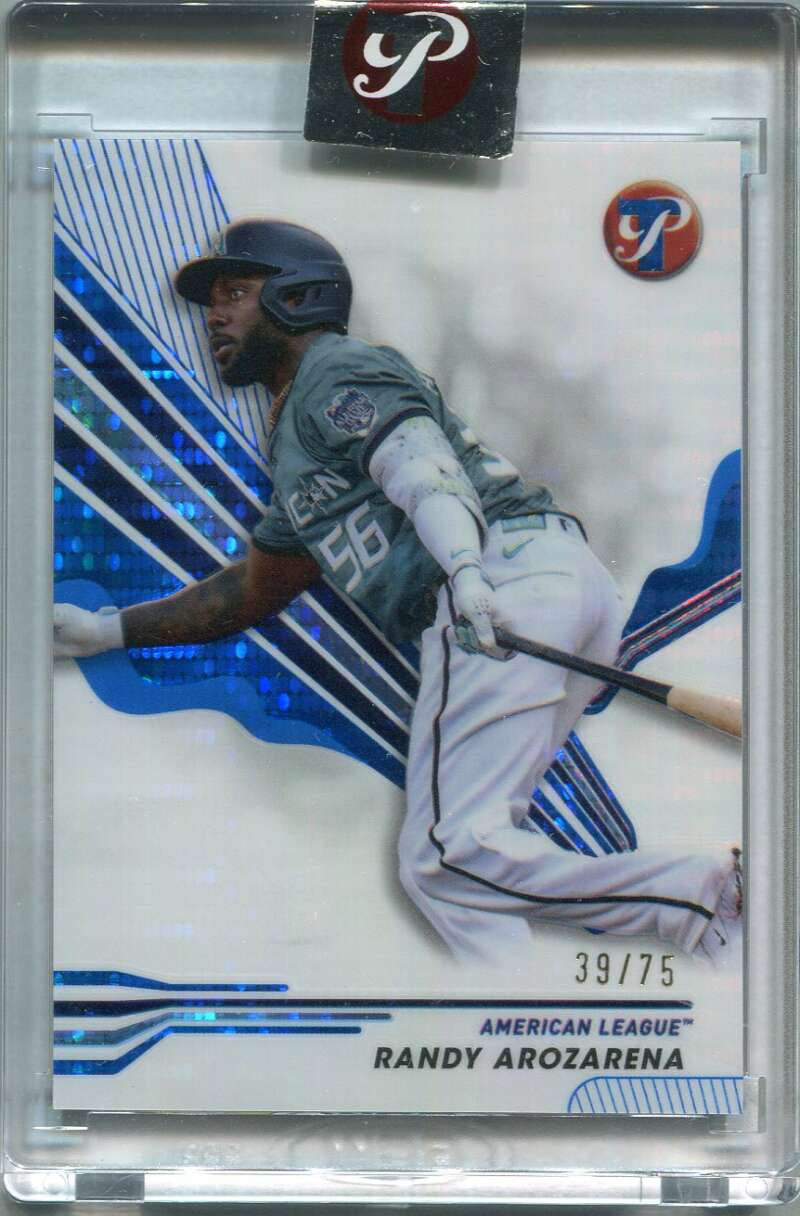 2024 Topps Pristine Blue Pristine Refractor 269 Randy Arozarena 39/75 All-Star
