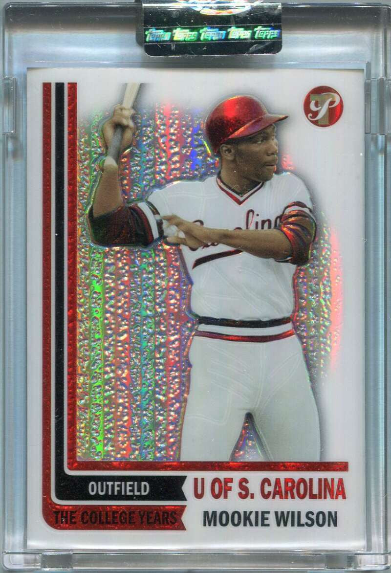 2005 Topps Pristine Legends Refractor 114 Mookie Wilson U Uncommon 93/199