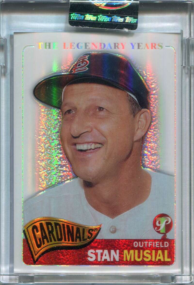 2005 Topps Pristine Legends Refractor 27 Stan Musial C Common 43/549