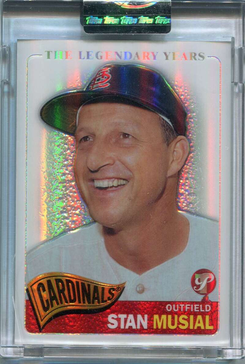 2005 Topps Pristine Legends Refractor 27 Stan Musial C Common 154/549